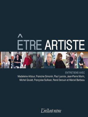 cover image of Être artiste